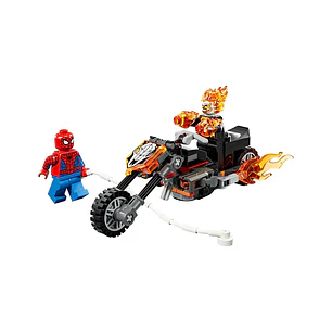 Lego Marvel Spider-Man Vs Ghost Rider Motocycle 