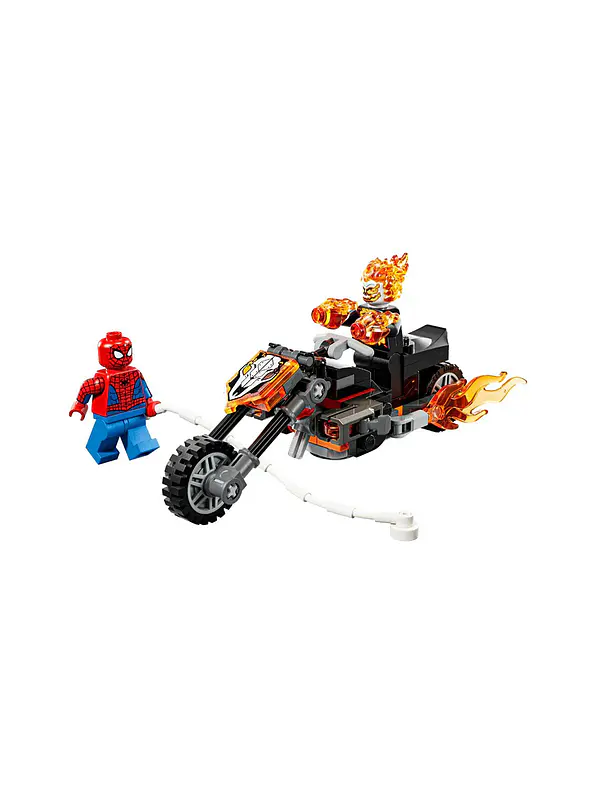 Lego Marvel Spider-Man Vs Ghost Rider Motocycle  2