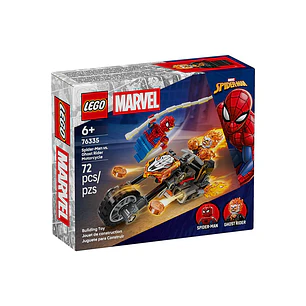 Lego Marvel Spider-Man Vs Ghost Rider Motocycle 