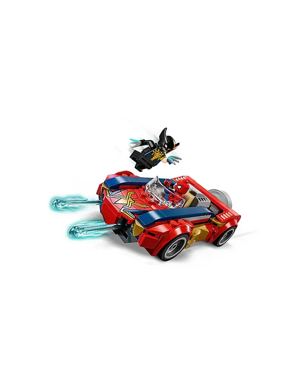 Lego Marvel Spider-Man Car Vs Venomized Wolverine 5
