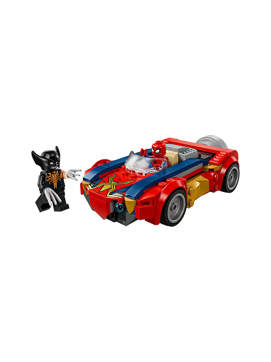 Lego Marvel Spider-Man Car Vs Venomized Wolverine 2
