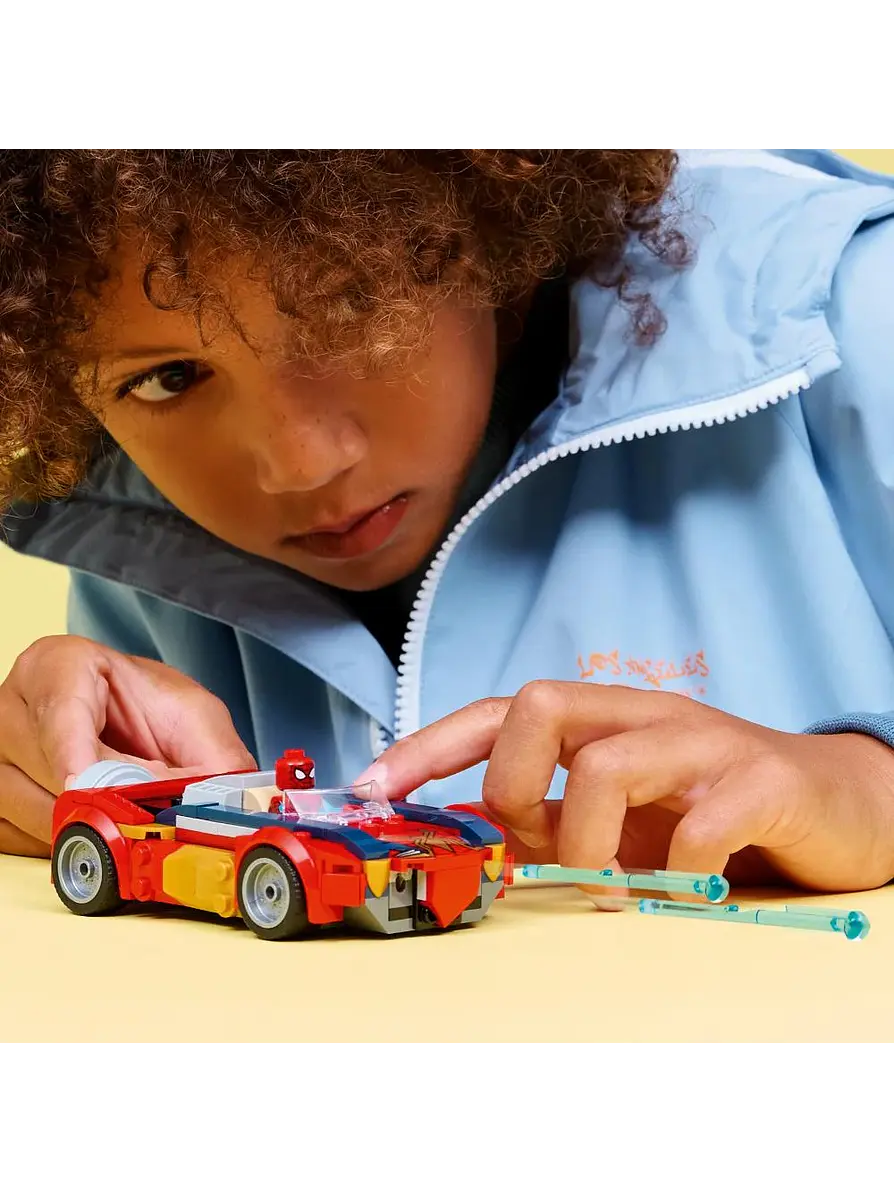 Lego Marvel Spider-Man Car Vs Venomized Wolverine 7