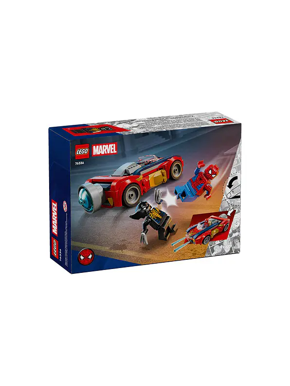 Lego Marvel Spider-Man Car Vs Venomized Wolverine 1