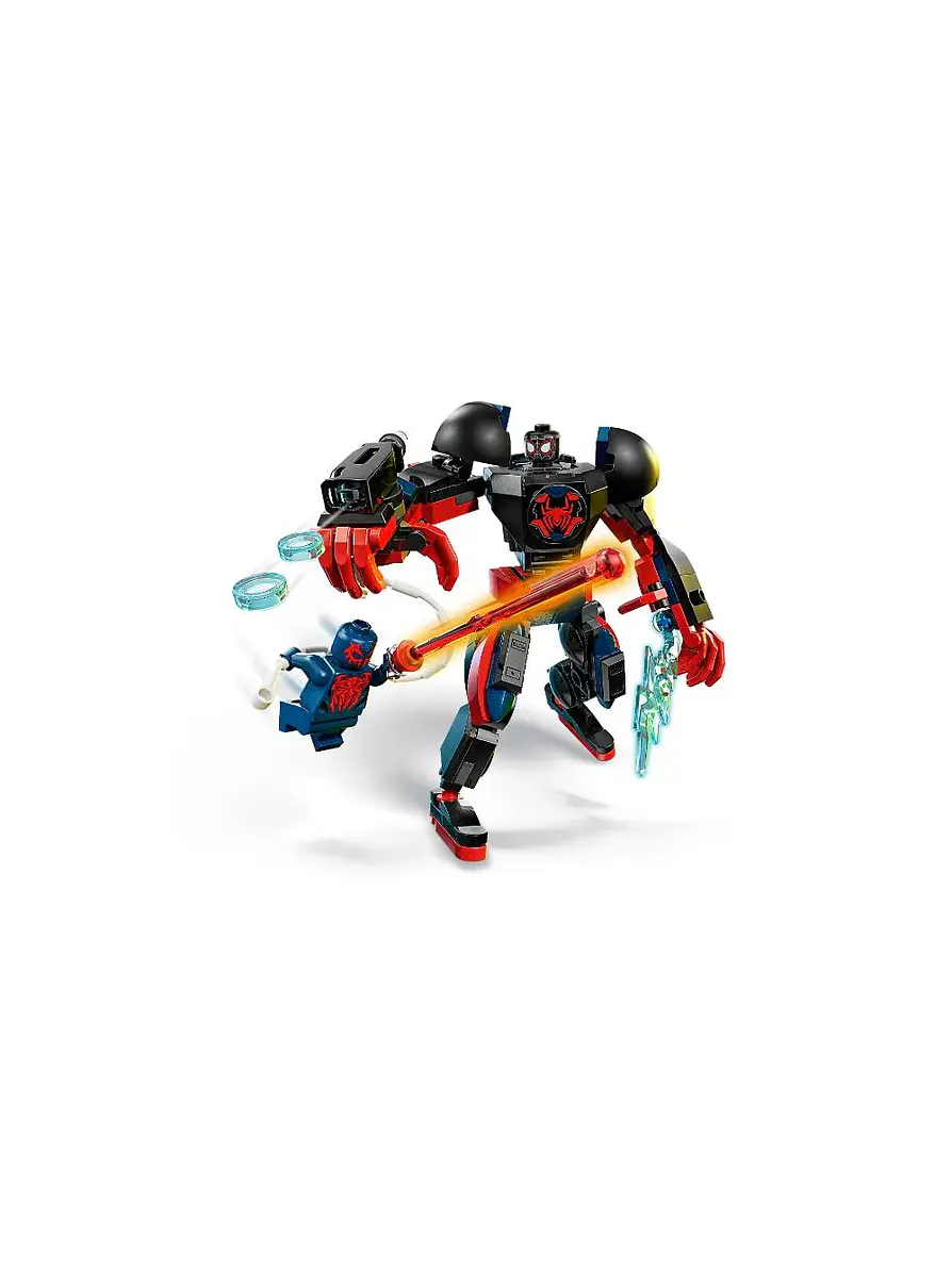 Lego Marvel Miles Morales Mech Vs Spider-Man 2099 4