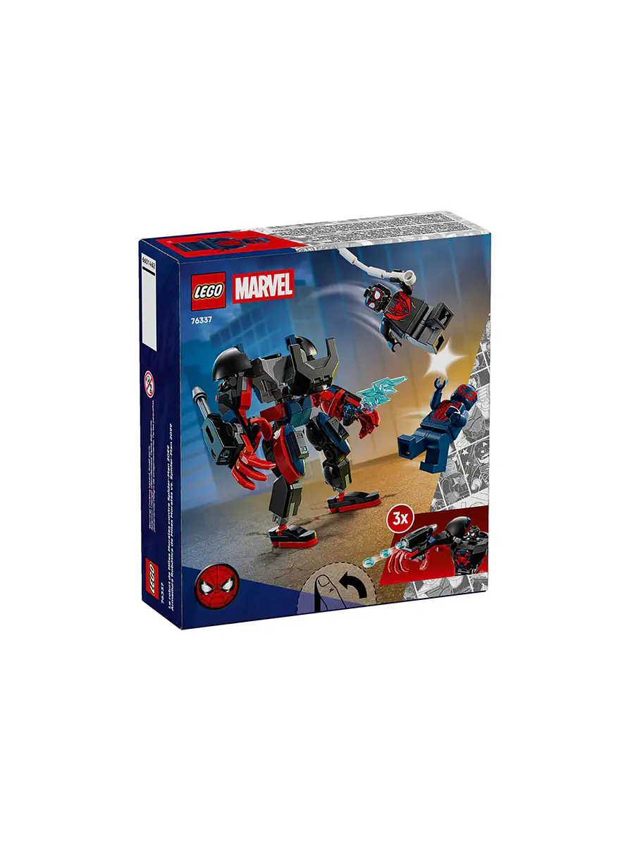 Lego Marvel Miles Morales Mech Vs Spider-Man 2099 3