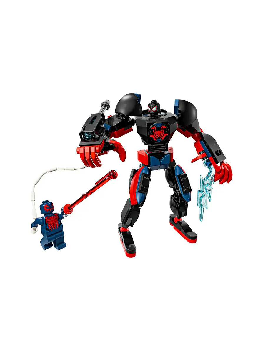 Lego Marvel Miles Morales Mech Vs Spider-Man 2099 2
