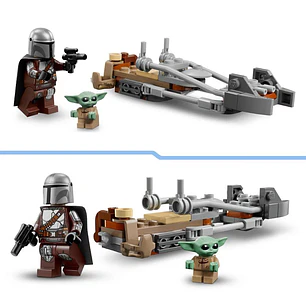 Lego Star Wars The Mandalorian & Grogu's Speeder Bike