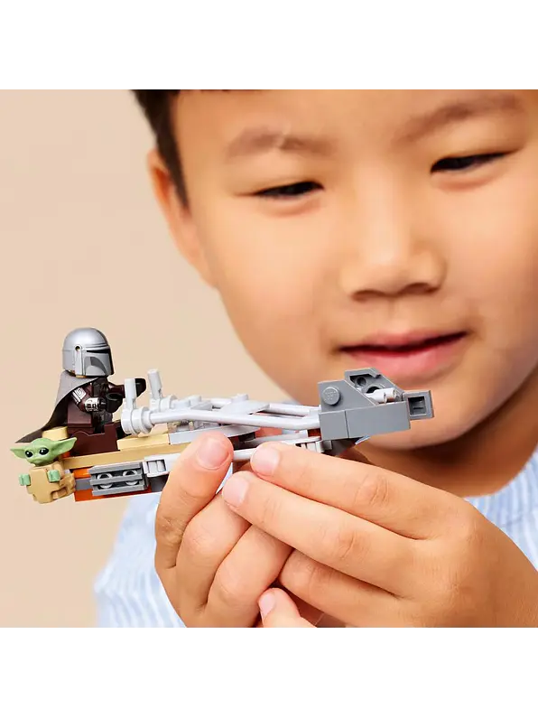 Lego Star Wars The Mandalorian & Grogu's Speeder Bike 9