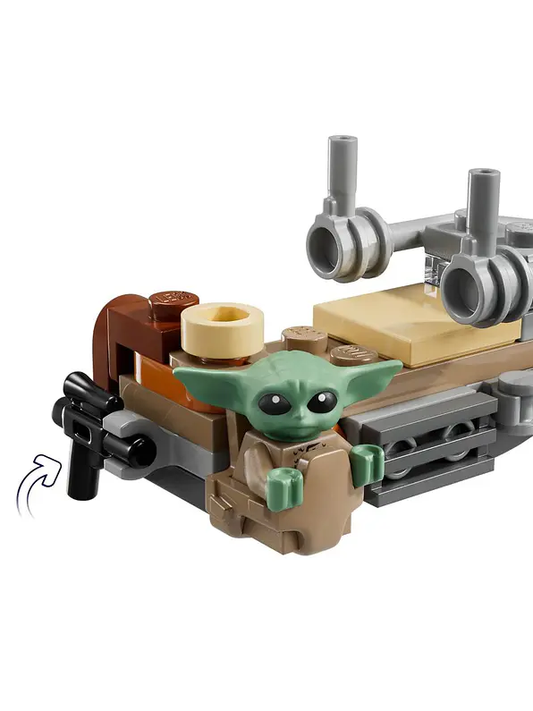 Lego Star Wars The Mandalorian & Grogu's Speeder Bike 7