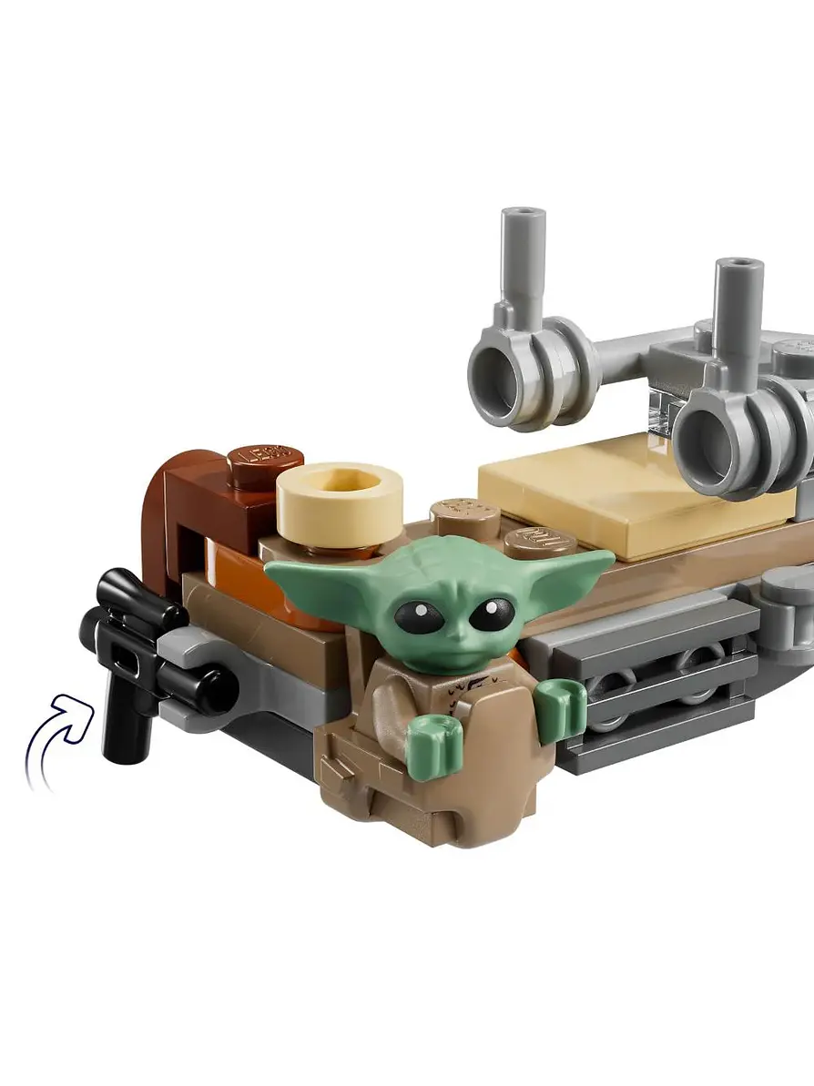 Lego Star Wars The Mandalorian & Grogu's Speeder Bike 7