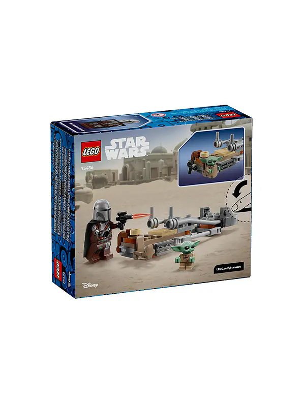 Lego Star Wars The Mandalorian & Grogu's Speeder Bike 3