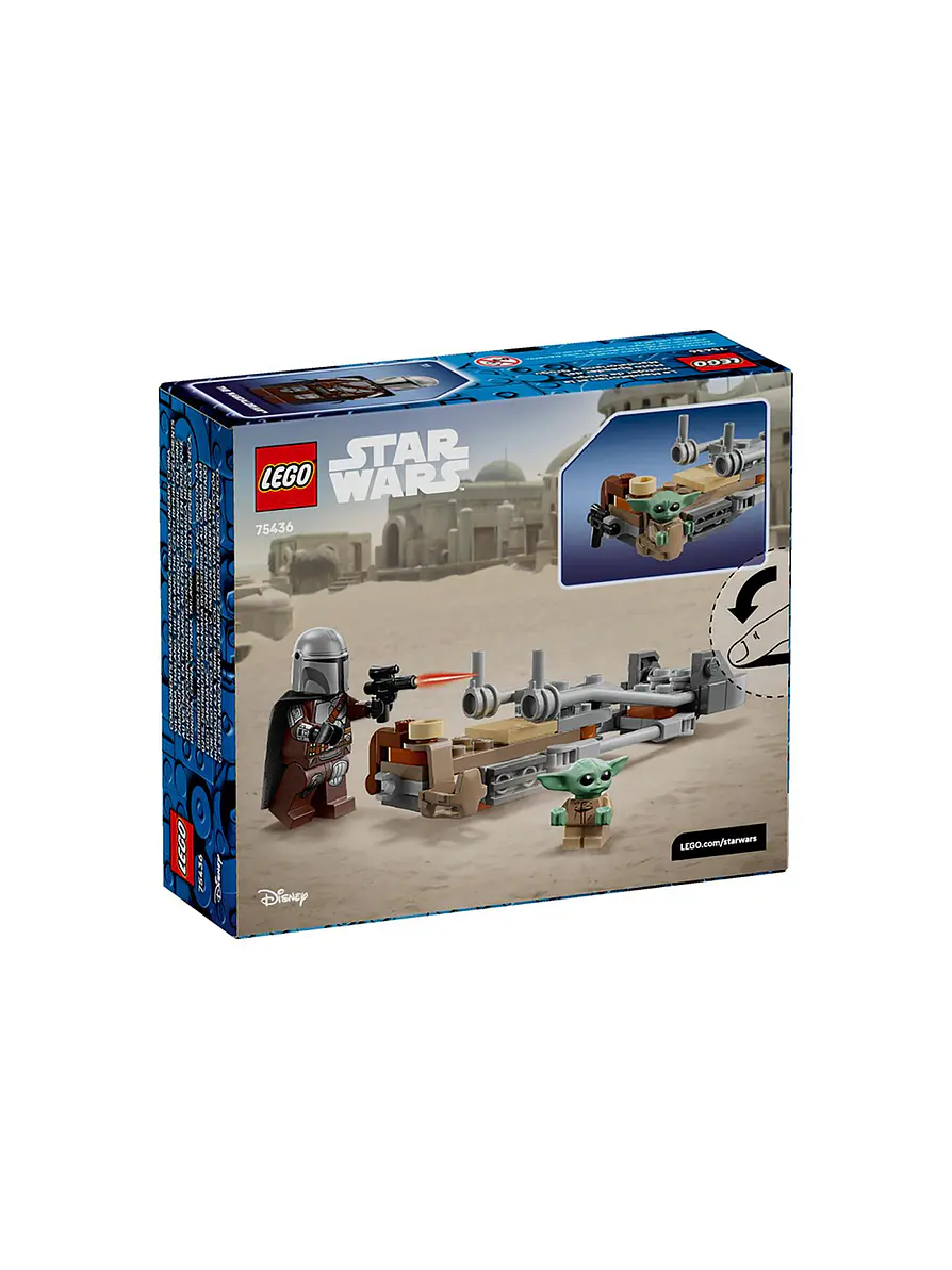 Lego Star Wars The Mandalorian & Grogu's Speeder Bike 3