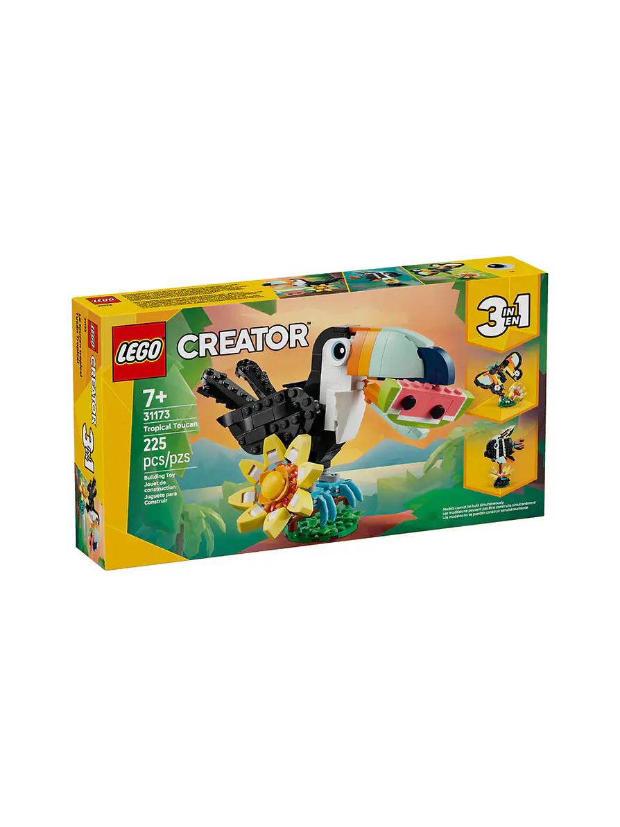 Lego Creator 3 En 1 Tulcán Tropical  1