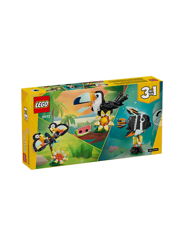 Lego Creator 3 En 1 Tulcán Tropical  3