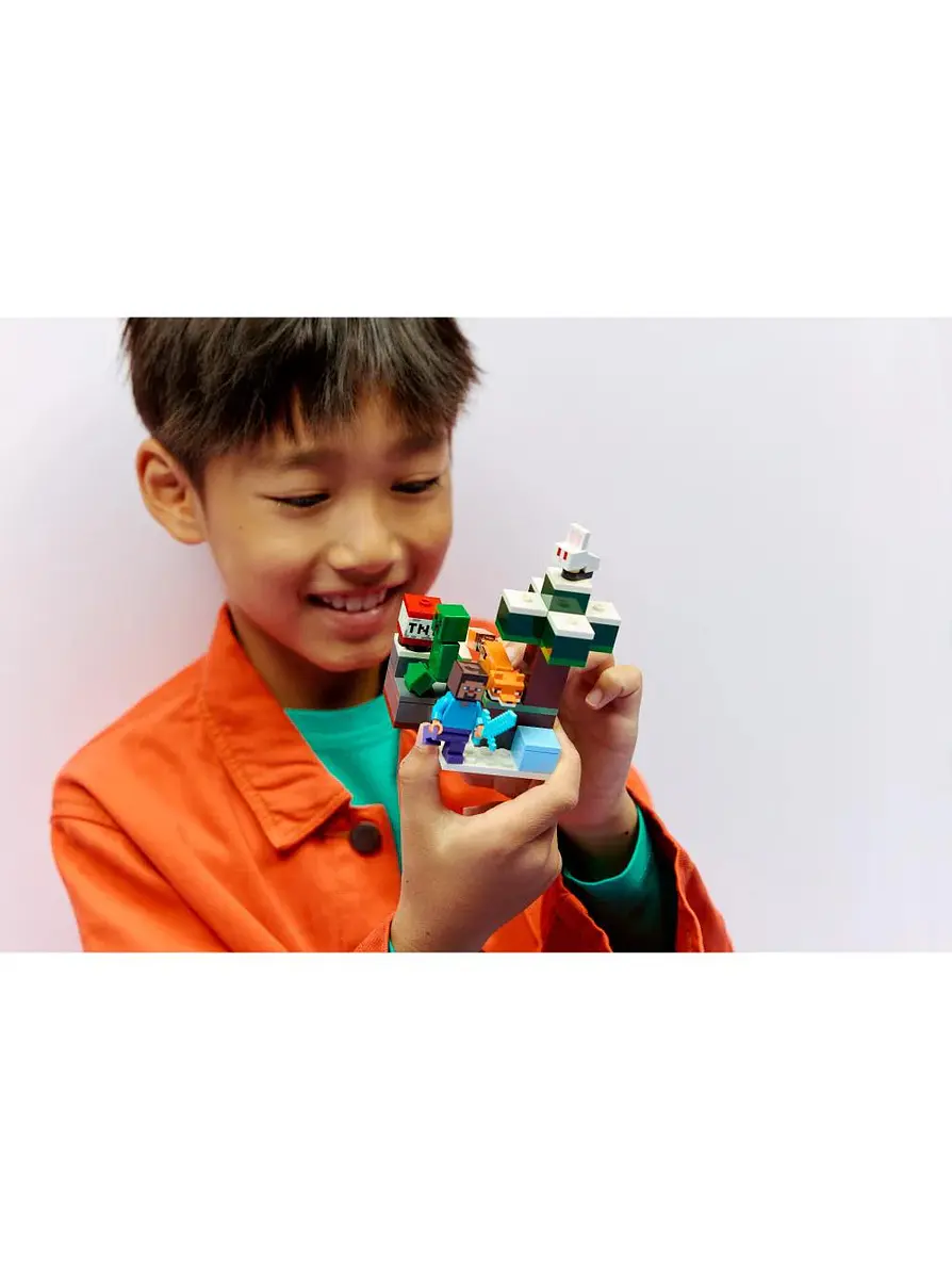 Lego Minecraft La Aventura De Steve en La Taiga 5