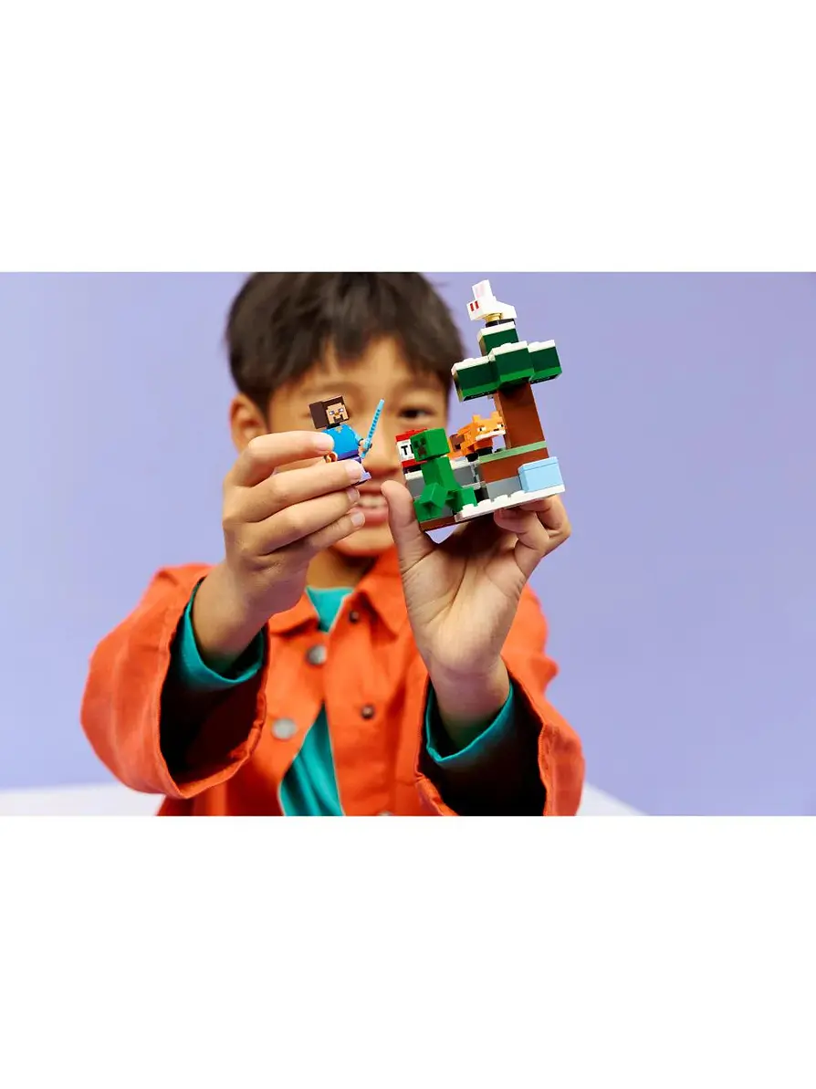 Lego Minecraft La Aventura De Steve en La Taiga 6