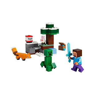 Lego Minecraft La Aventura De Steve en La Taiga