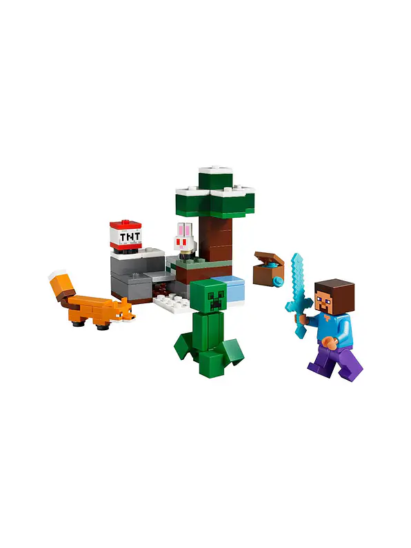 Lego Minecraft La Aventura De Steve en La Taiga 2