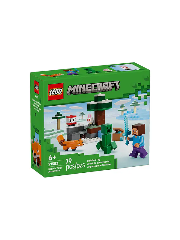 Lego Minecraft La Aventura De Steve en La Taiga 1