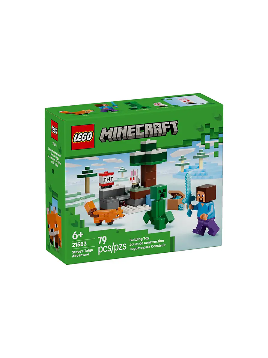 Lego Minecraft La Aventura De Steve en La Taiga 1