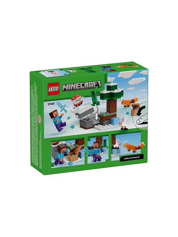 Lego Minecraft La Aventura De Steve en La Taiga 3