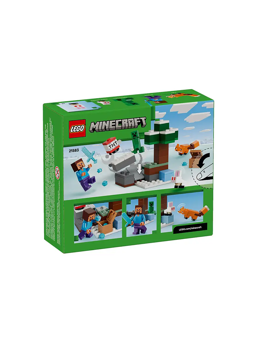 Lego Minecraft La Aventura De Steve en La Taiga 3