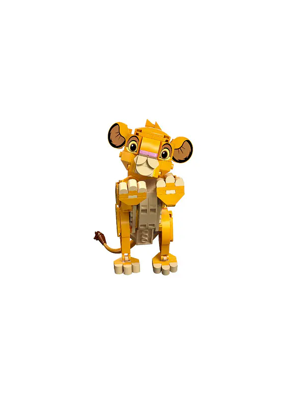 Lego Disney El Rey León Simba Cachorro  4