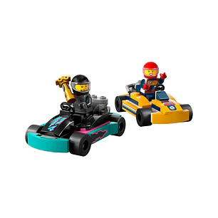 Lego City Go-Karts Y Pilotos De Carrera