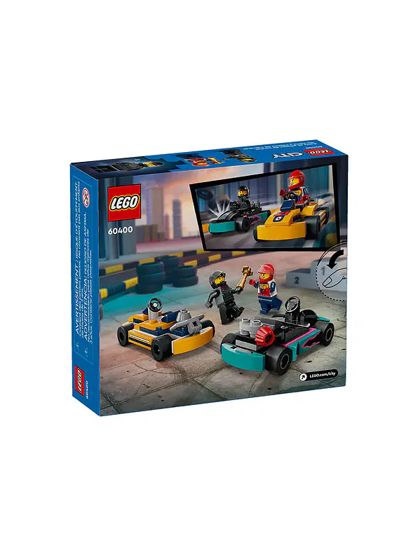 Lego City Go-Karts Y Pilotos De Carrera 3