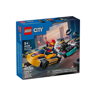 Lego City Go-Karts Y Pilotos De Carrera