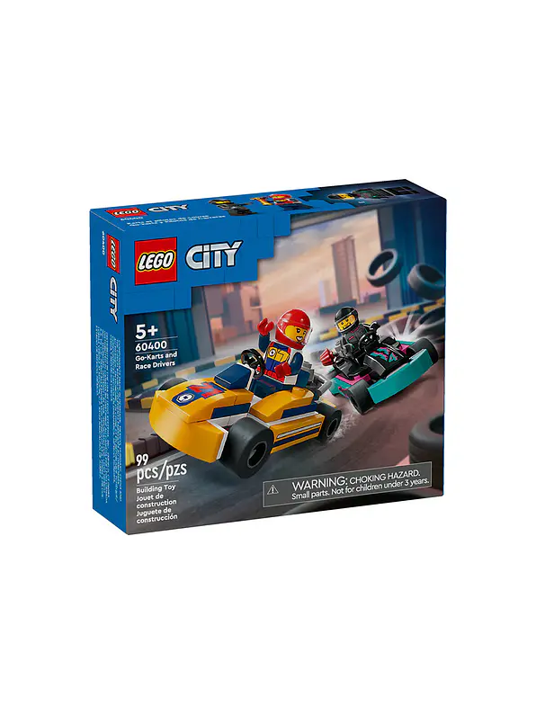 Lego City Go-Karts Y Pilotos De Carrera 1
