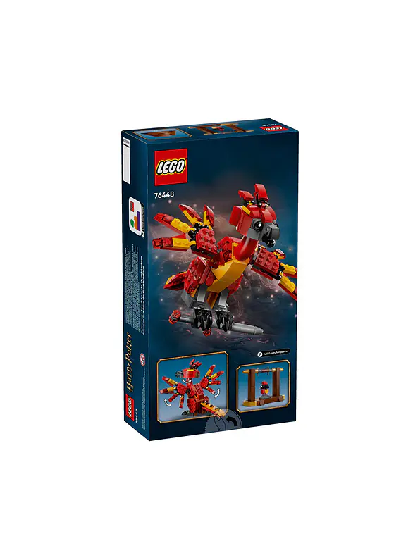 Lego Harry Potter Fawkes Fénix De Dumbledore 3