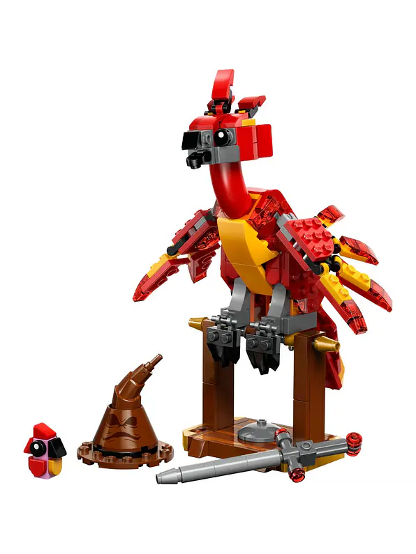 Lego Harry Potter Fawkes Fénix De Dumbledore 6
