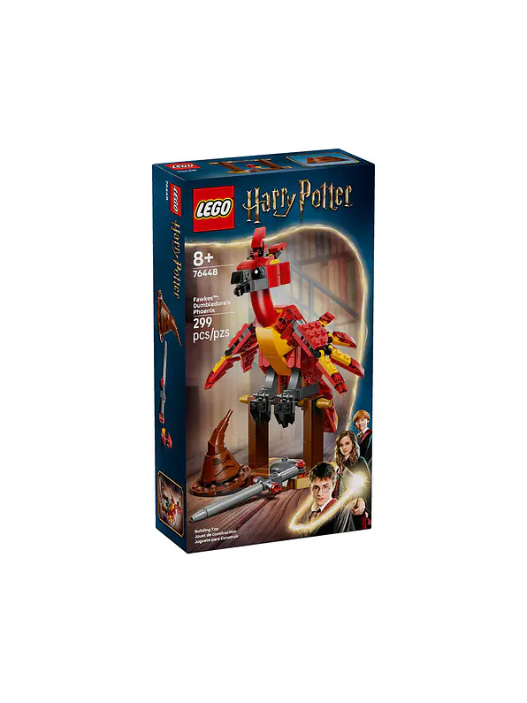 Lego Harry Potter Fawkes Fénix De Dumbledore 1