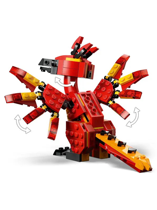 Lego Harry Potter Fawkes Fénix De Dumbledore 7
