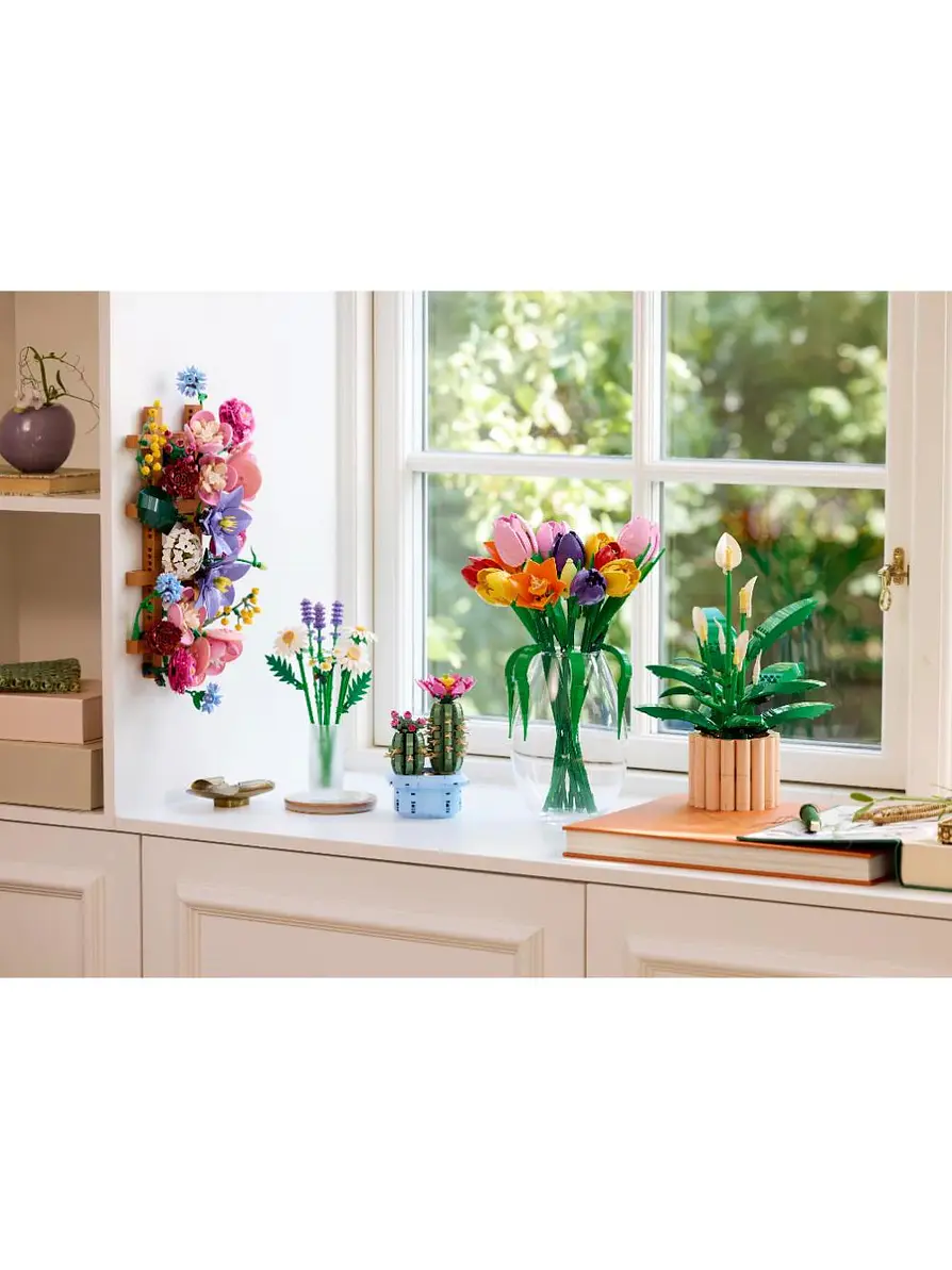 Lego Botanicals Cactus En Flor 6