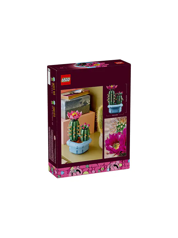 Lego Botanicals Cactus En Flor 3