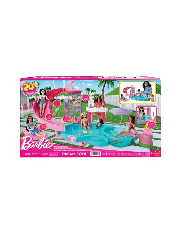 Barbie Piscina De Ensueño  1