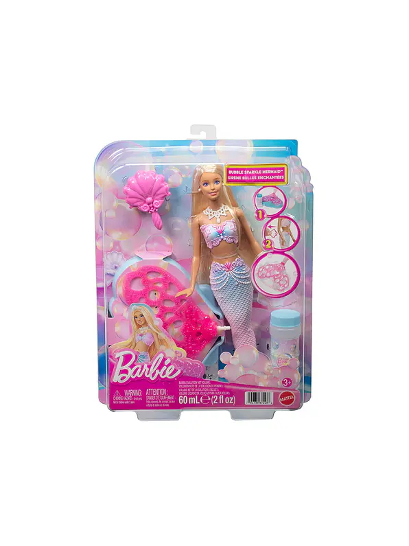 Barbie Sirena Burbujas  2