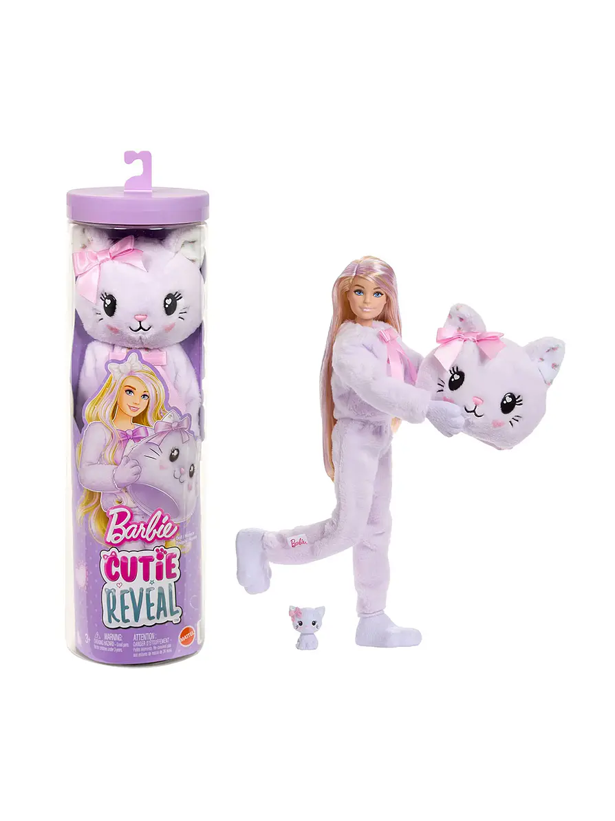Barbie Cutie Reveal Serie Cuddly  1