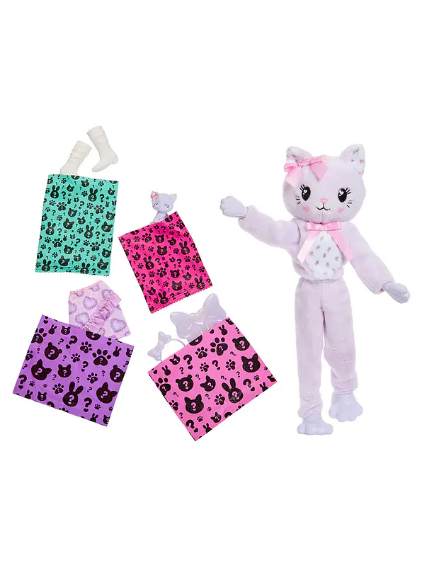 Barbie Cutie Reveal Serie Cuddly  4