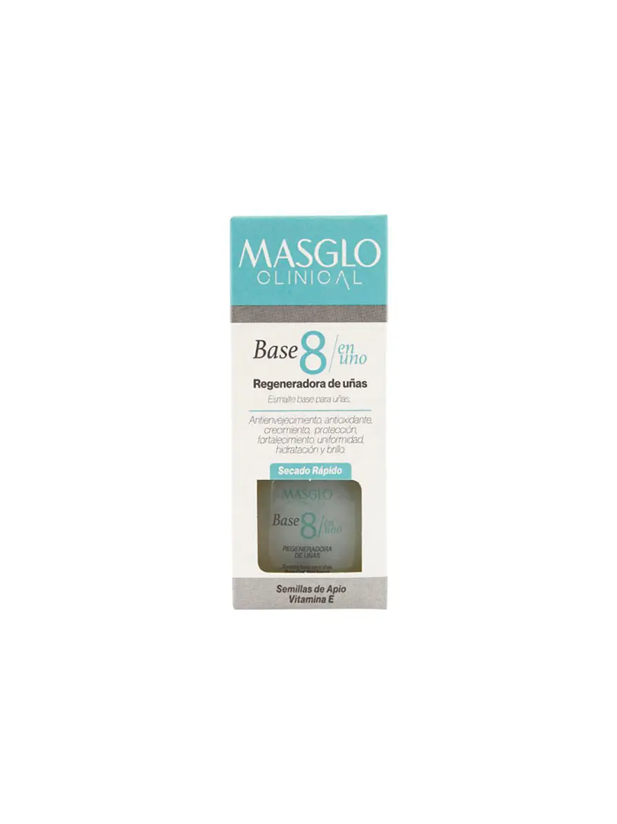 Base Regeneradora de Uñas 8 En 1 Masglo Clinical 1