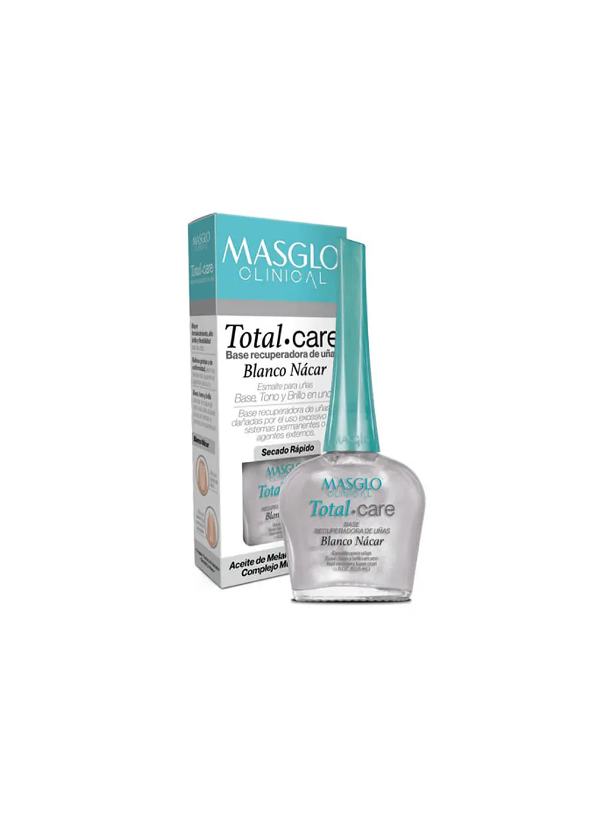 Base Recuperadora De Uñas Blanco Nacar Masglo Clinical 1