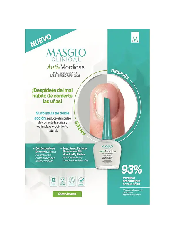 Base Pro Crecimiento Anti Mordidas Masglo Clinical 2