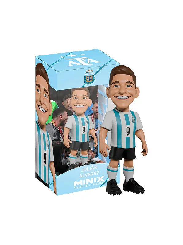 Figura Coleccionable World Cup Julian Alvarez 1