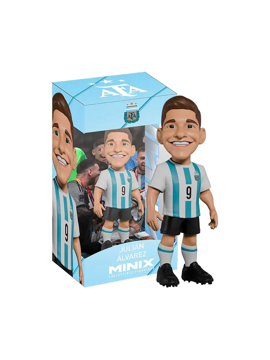 Figura Coleccionable World Cup Julian Alvarez 1