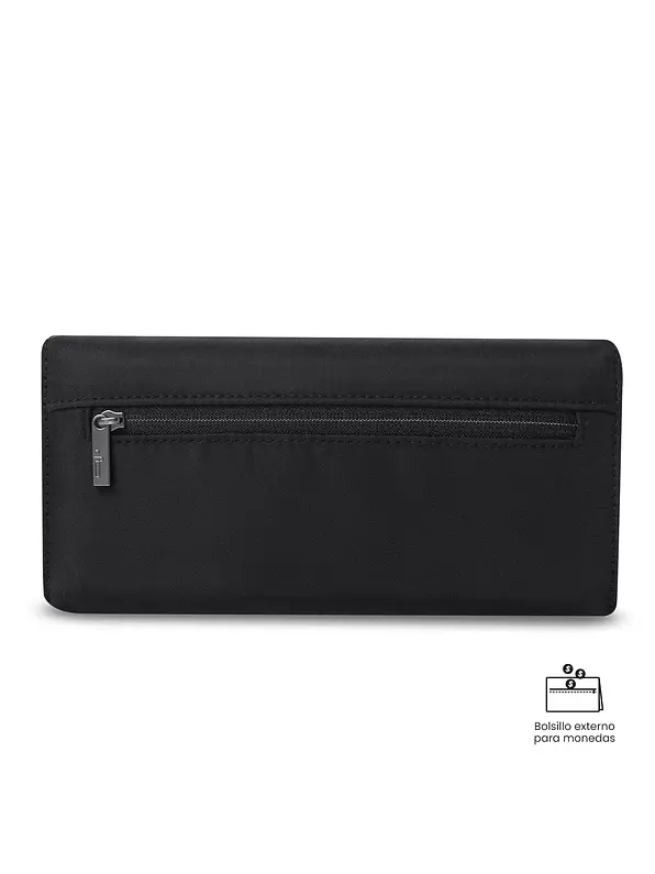 Billetera Adelaide 2 Con RFID Blocker Negra 3
