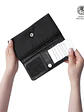 Billetera Adelaide 2 Con RFID Blocker Negra - Miniatura 5