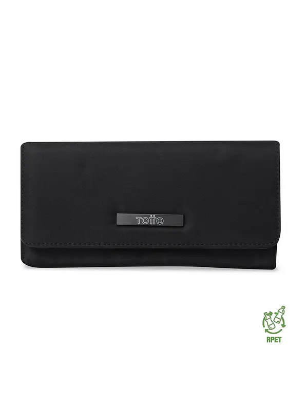 Billetera Adelaide 2 Con RFID Blocker Negra 1