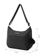 Bolso Adelaide 1 2.0 tipo Crossbody Mediano Negro - Miniatura 4